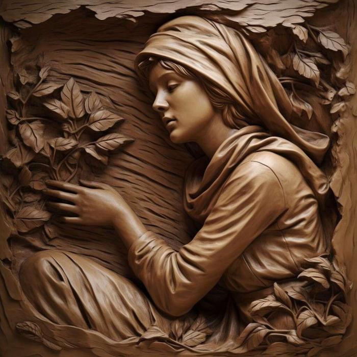 نموذج ثلاثي الأبعاد لآلة CNC 3D Art 